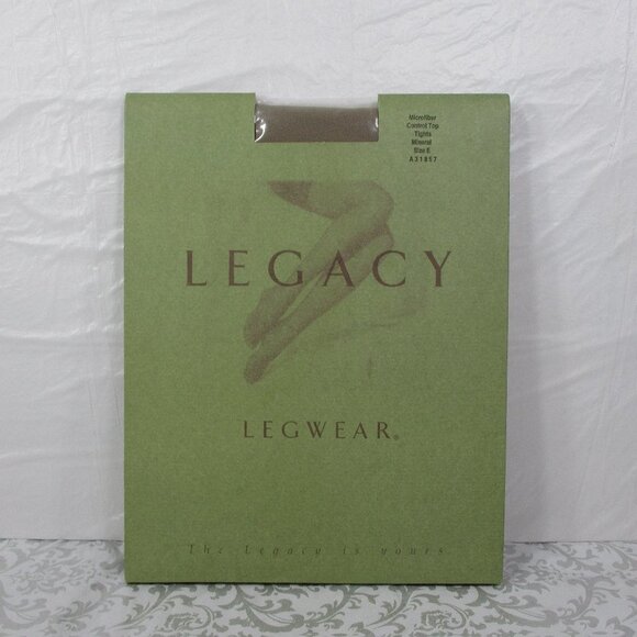LEGACY Legwear NWT Color Mineral Size E - Picture 2 of 7